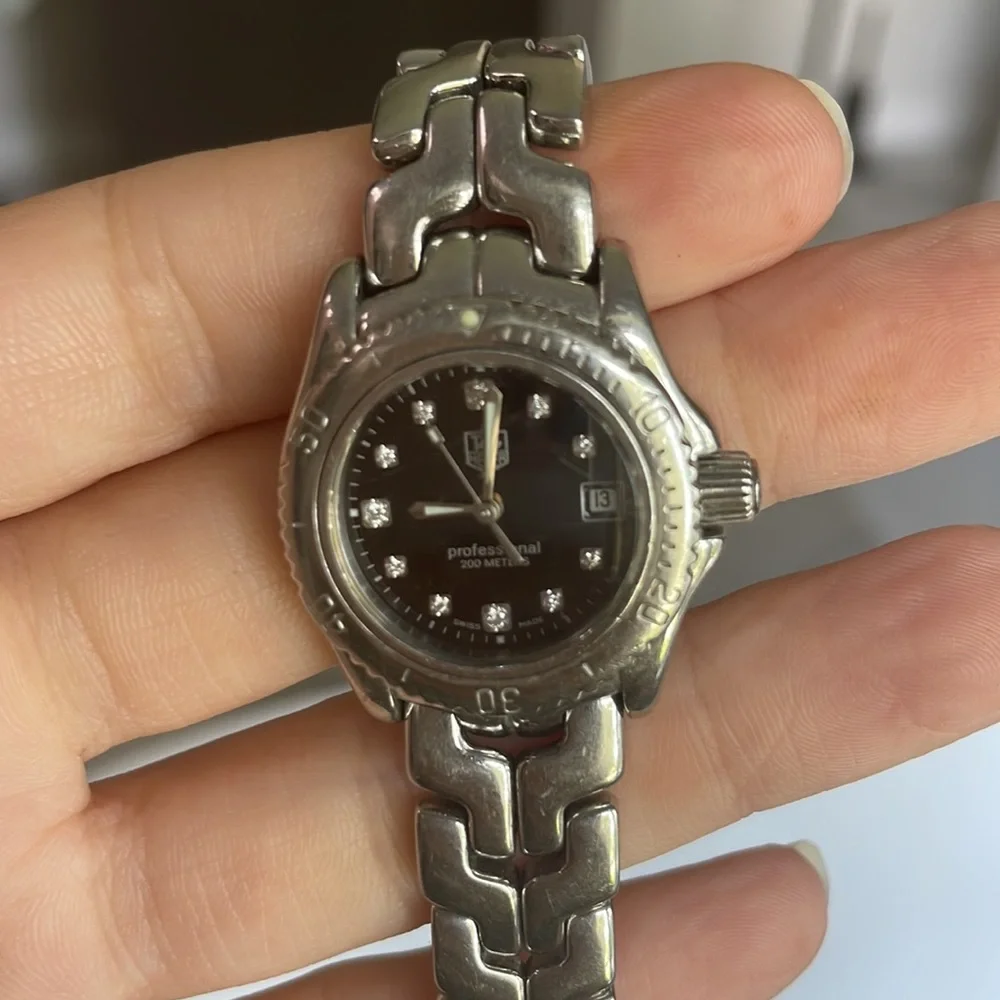 Tag Heuer Link Black Diamond Dial Eomen’s Watch BA0561